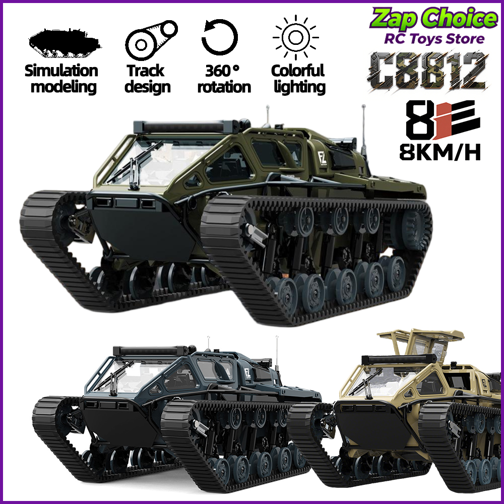 Home Automation Tutorial - JJRC C8812 1/16 Tracked Tank RC