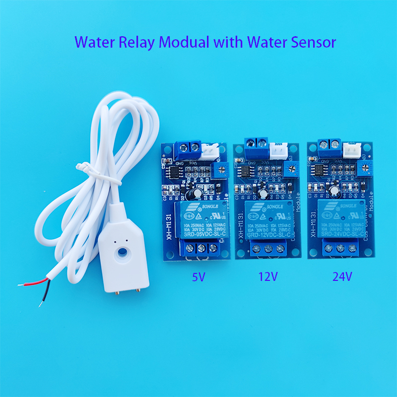 Water Leak Detector Wired - 5V 12V 24V Water Leakage Sensor