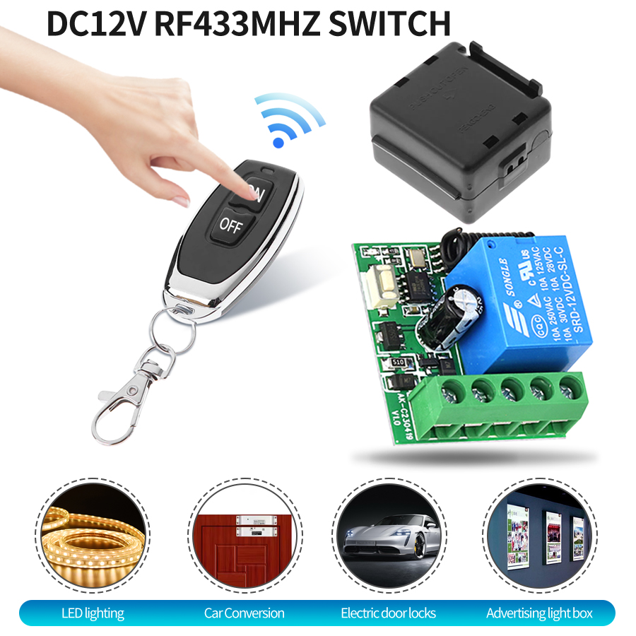 433Mhz Receiver Module - 433Mhz Universal Wireless Remote Control Switch