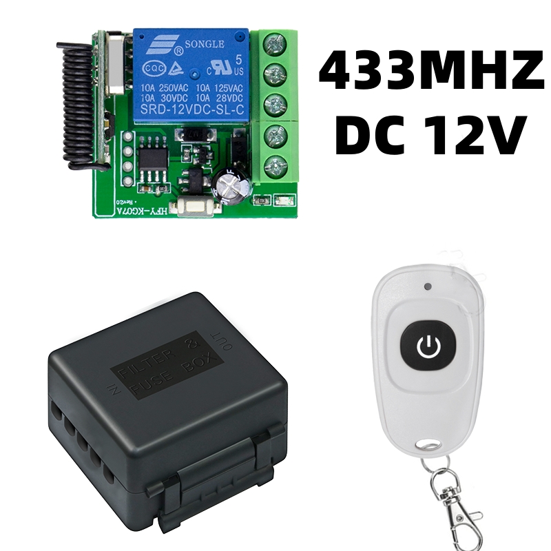 433MHz DIY Wireless Switch DC  - Diy Home Automation Controller บทวิจารณ์และราคา