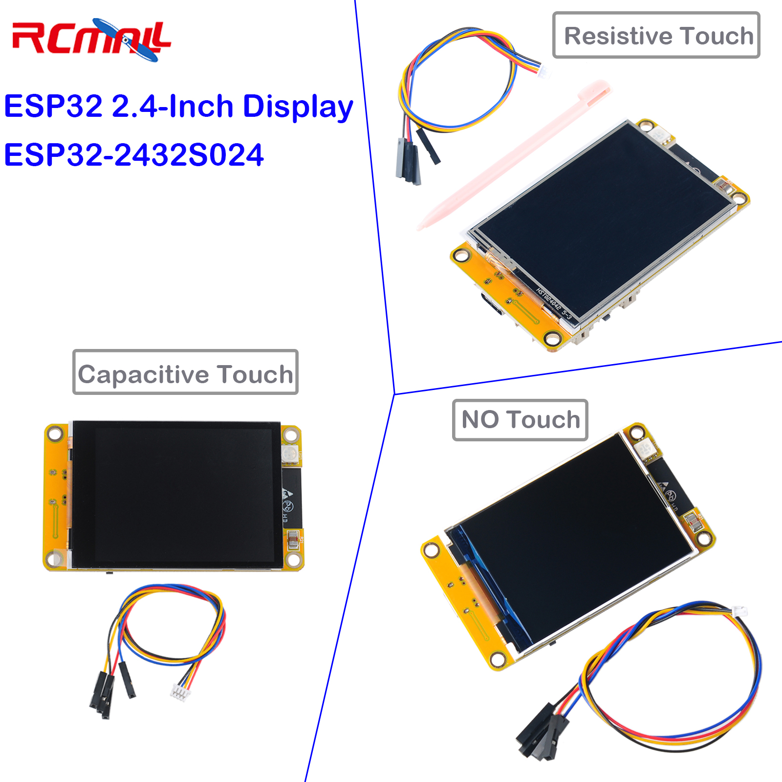 2.4 inch ESP32 Display WiFi+BT - Home Automation Arduino บทวิจารณ์และราคา