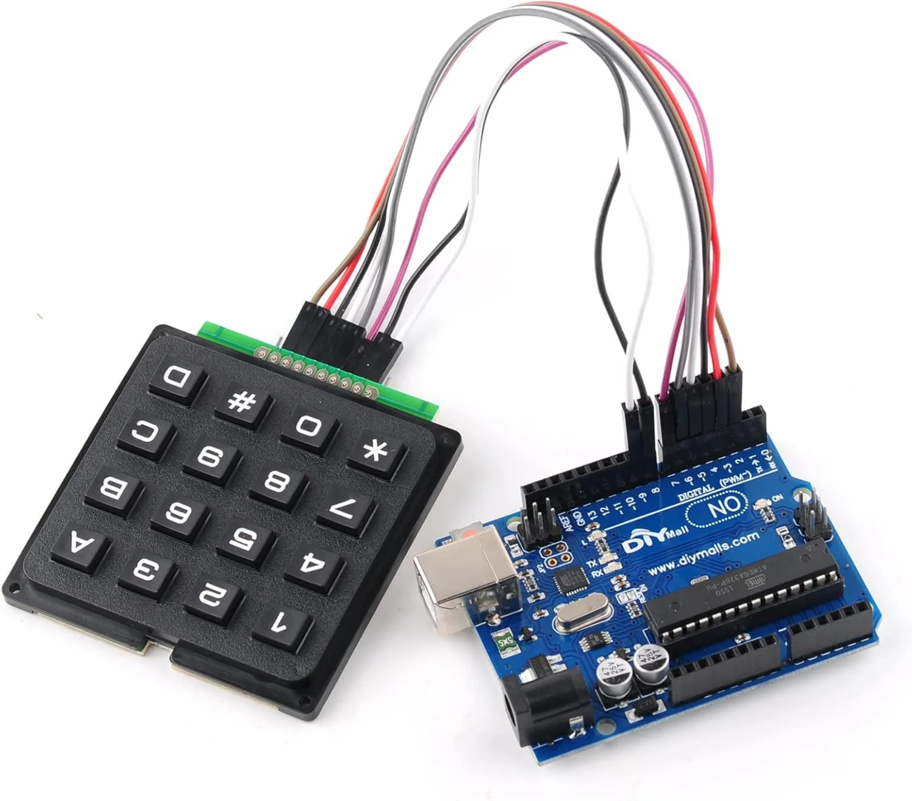 4x4 Matrix Membrane Keypad 16  - Home Automation Arduino บทวิจารณ์และราคา