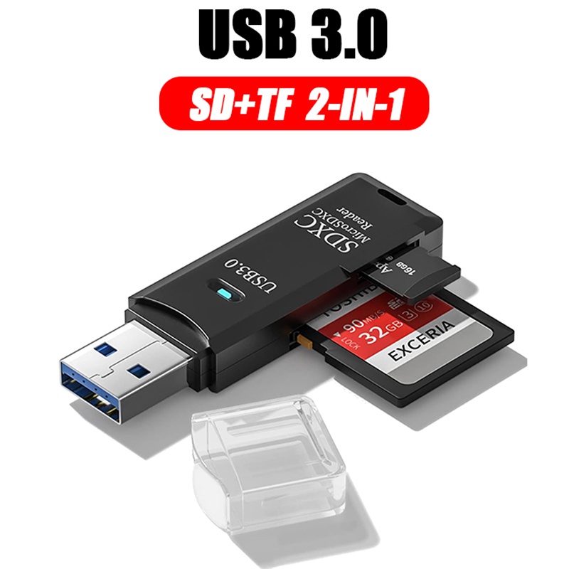 2 In 1 USB 3.0 Card Reader Por - Home Assistant Sd บทวิจารณ์และราคา