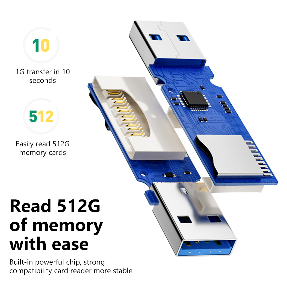 2 In 1 USB 3.0 Card Reader Por - Home Assistant Sd บทวิจารณ์และราคา
