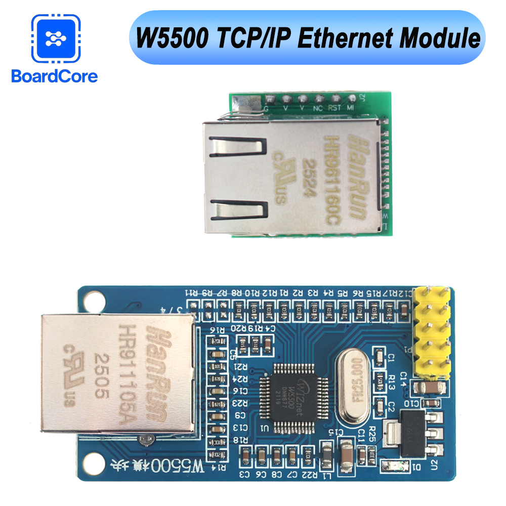 1PC 3.3V W5500 Chip New SPI to - Ethernet Module W5500 บทวิจารณ์และราคา