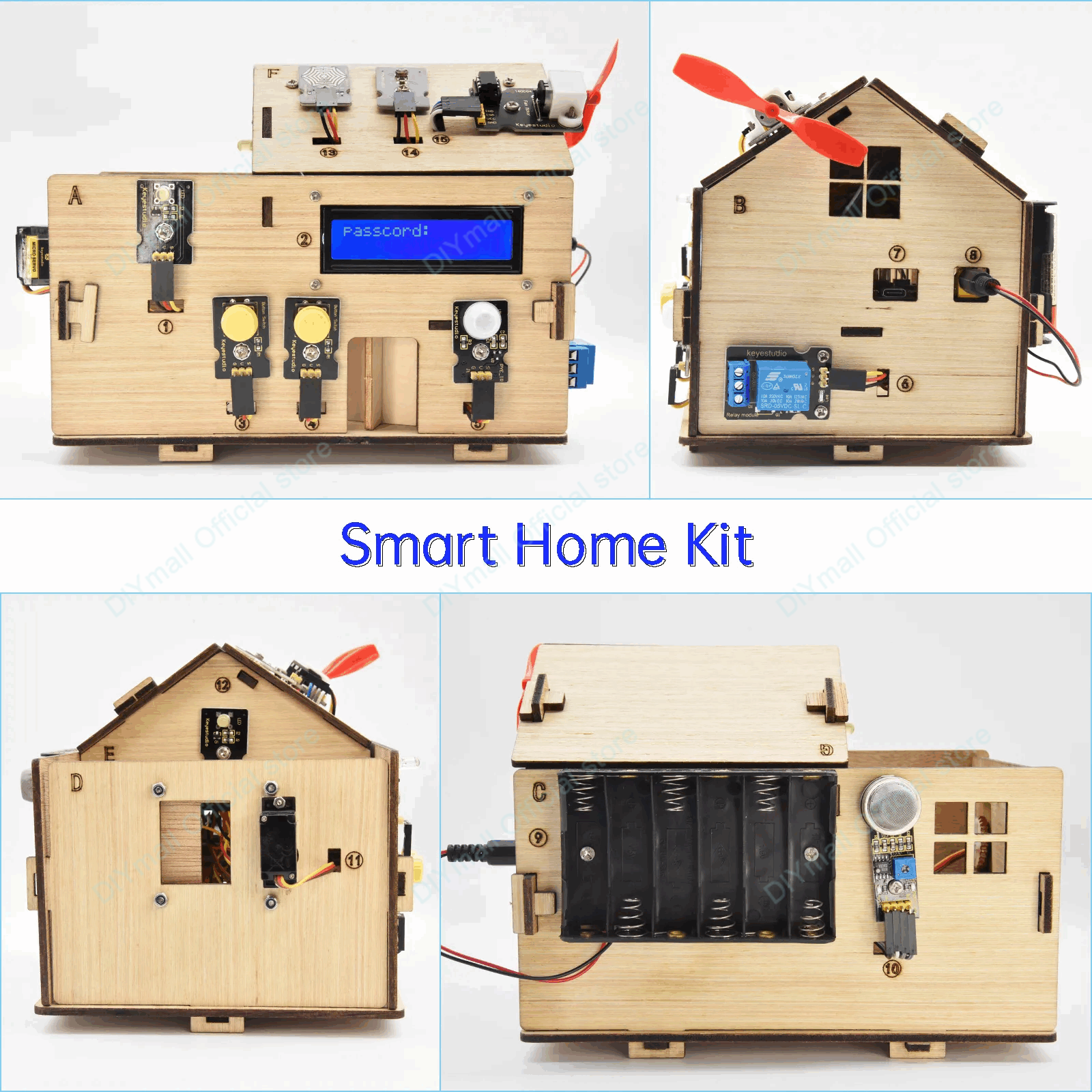 Keyestudio Smart IoT Home Kit  - Home Automation Arduino บทวิจารณ์และราคา