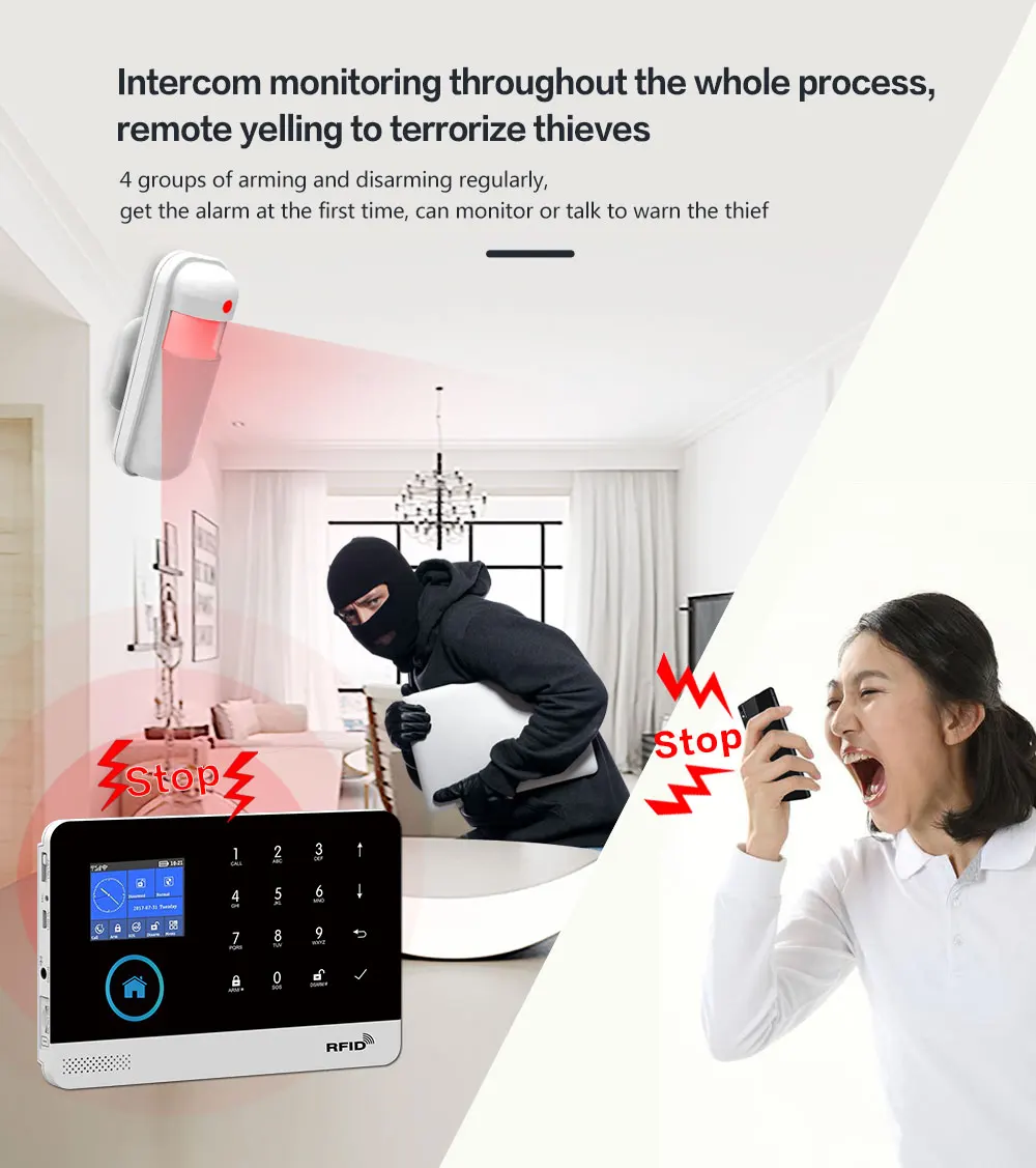 PGST - Home Alarm System Kits  - Home Automation Diy Kit บทวิจารณ์และราคา