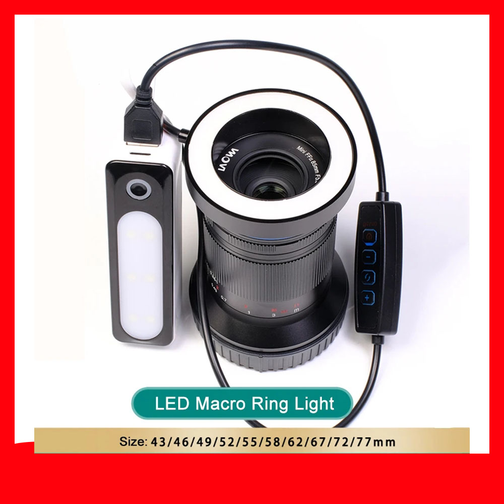 43~77mm Dimmable LED Macro Fla - Tasmota Flash Tool บทวิจารณ์และราคา