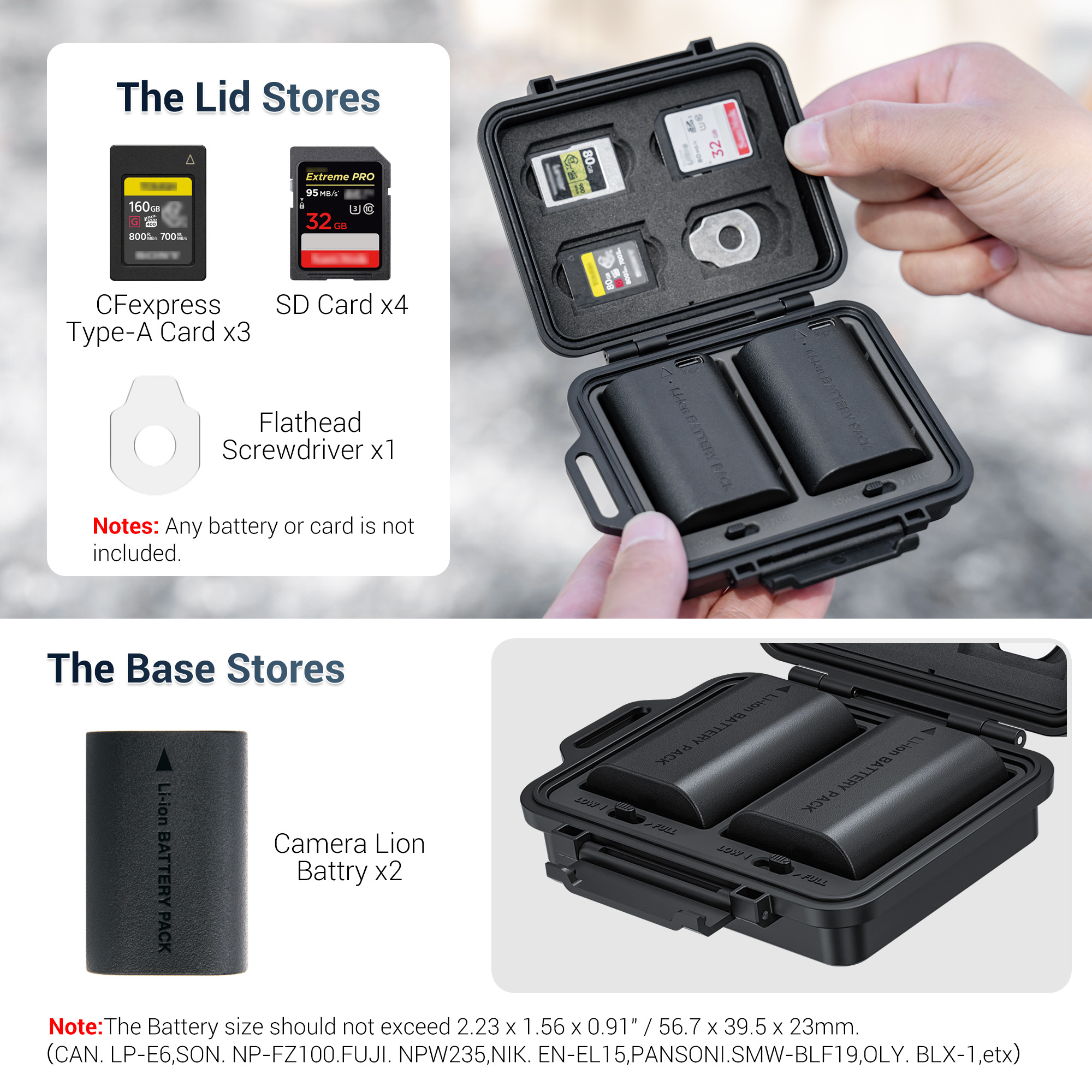 JJC Camera Battery Memory Card - Home Assistant Sd บทวิจารณ์และราคา