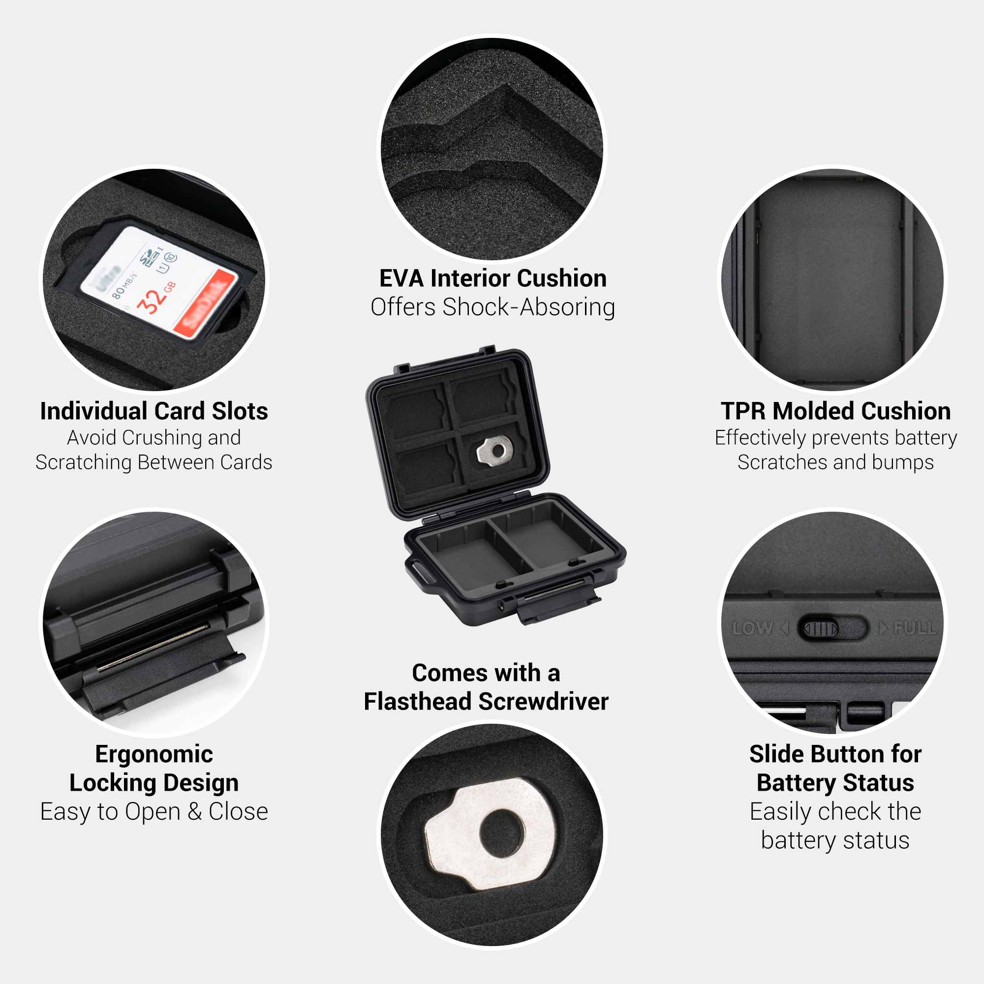 JJC Camera Battery Memory Card - Home Assistant Sd บทวิจารณ์และราคา