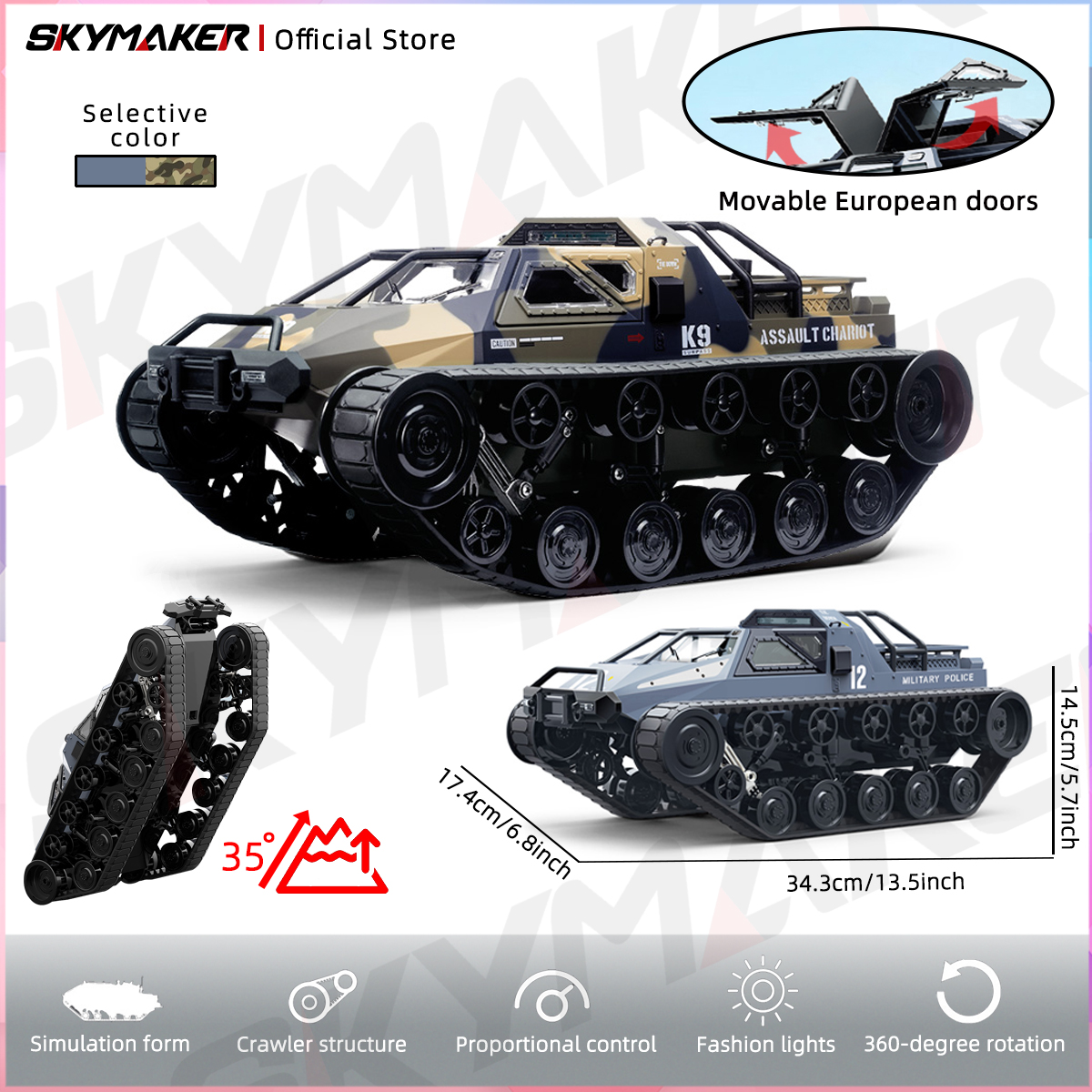 JJRC C8812 Max Tracked Tank Mo - Home Automation Tutorial บทวิจารณ์และราคา