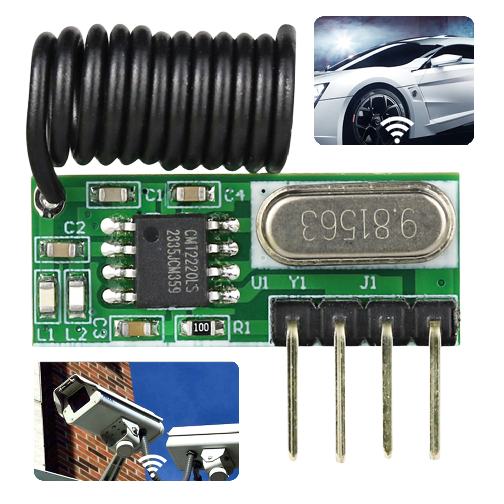 315MHz/433MHz RF Wireless Modu - 433Mhz Receiver Module บทวิจารณ์และราคา
