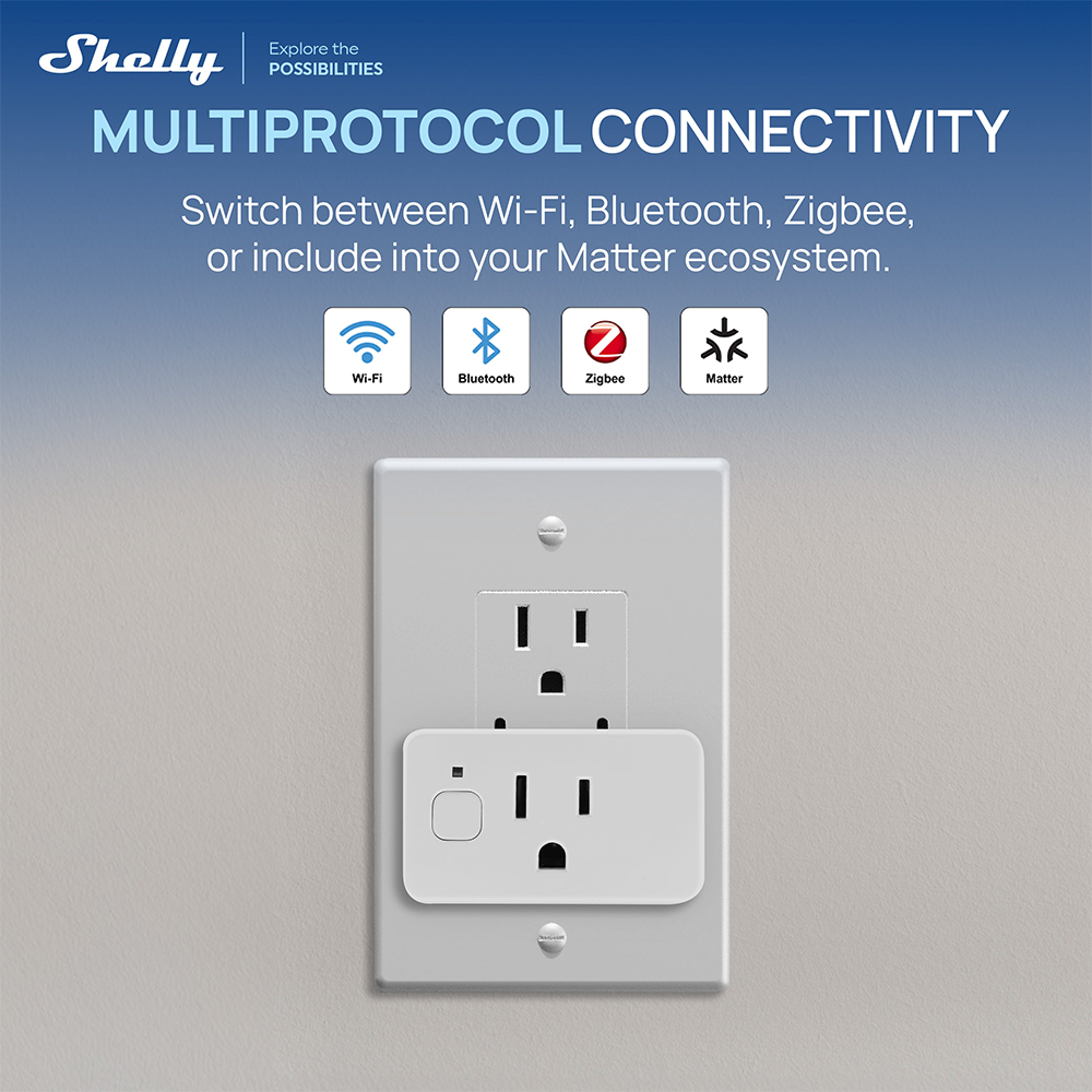 Shelly Plug US Gen4 Zigbee Cer - Shelly Relay Module บทวิจารณ์และราคา