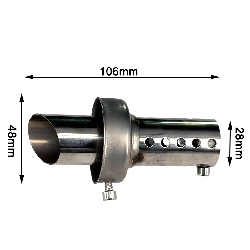 Universal 48mm Motorcycle Exha - Ir Blaster Universal บทวิจารณ์และราคา