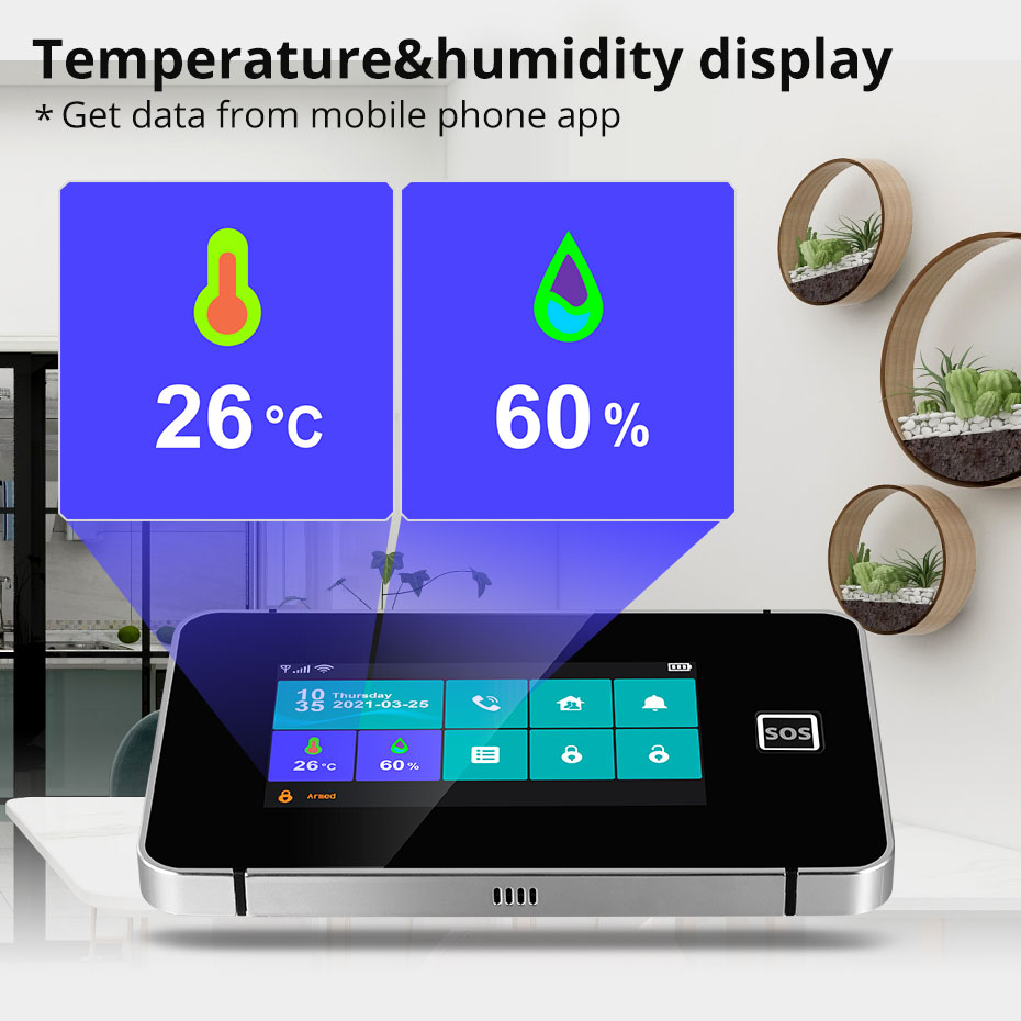 KERUI Tuya Alarm Panel DIY You - Home Automation Diy Kit บทวิจารณ์และราคา