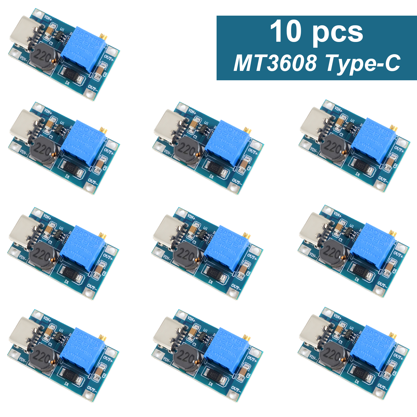 1-10pcs MT3608 DC-DC Step Up C - Home Automation Arduino บทวิจารณ์และราคา