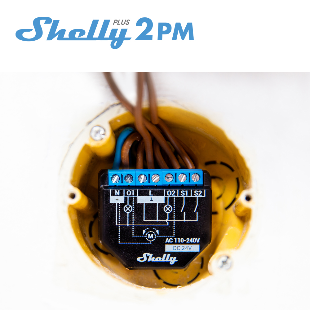 Shelly Plus 2PM Smart Home WiF - Shelly Relay Module บทวิจารณ์และราคา