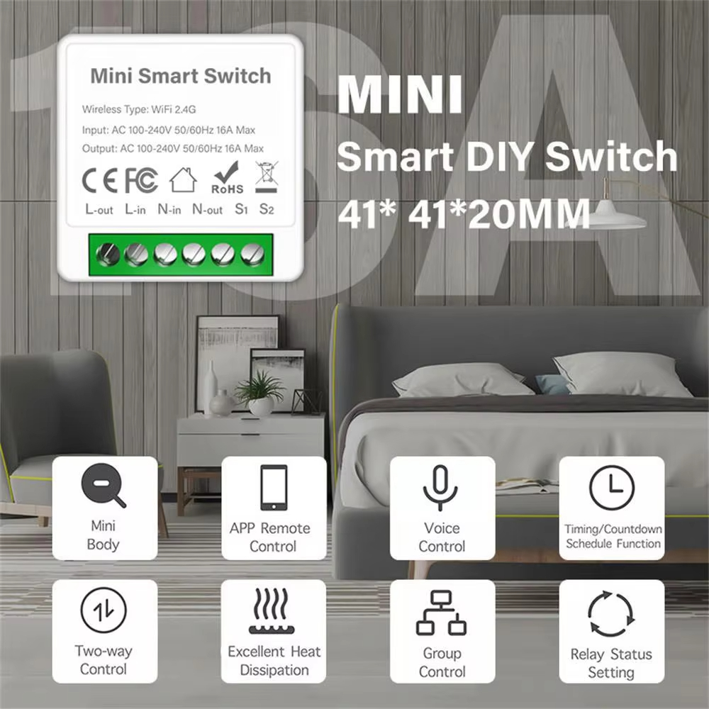 WiFi Zigbee3.0 Mini Smart Swit - Diy Home Automation Controller บทวิจารณ์และราคา