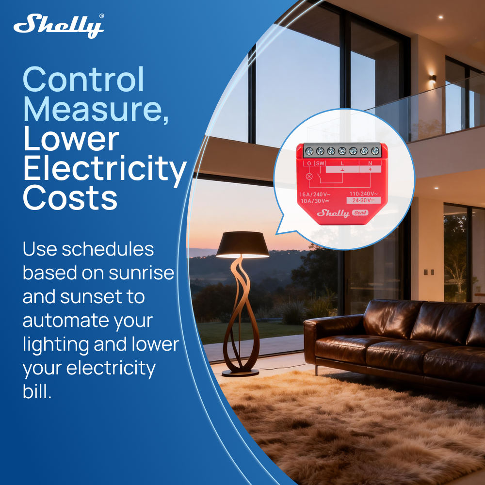 Shelly 1PM Gen4 Zigbee Disposi - Shelly Relay Module บทวิจารณ์และราคา