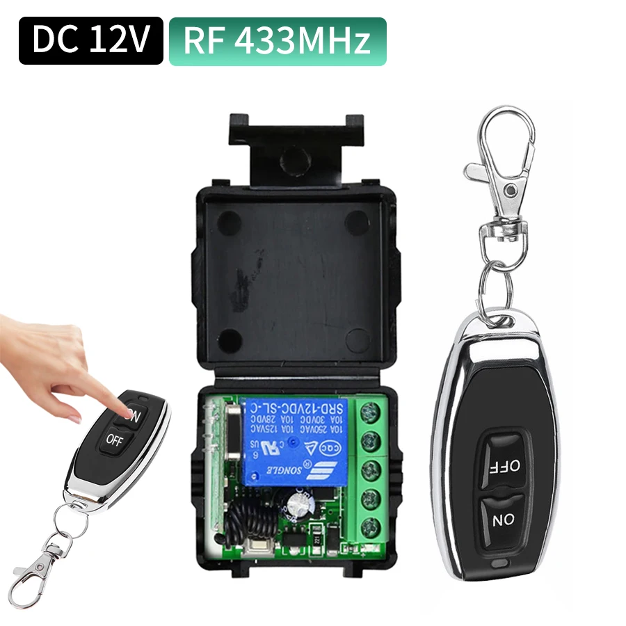 RF433MHz Wireless Switch Build - 433Mhz Receiver Module บทวิจารณ์และราคา