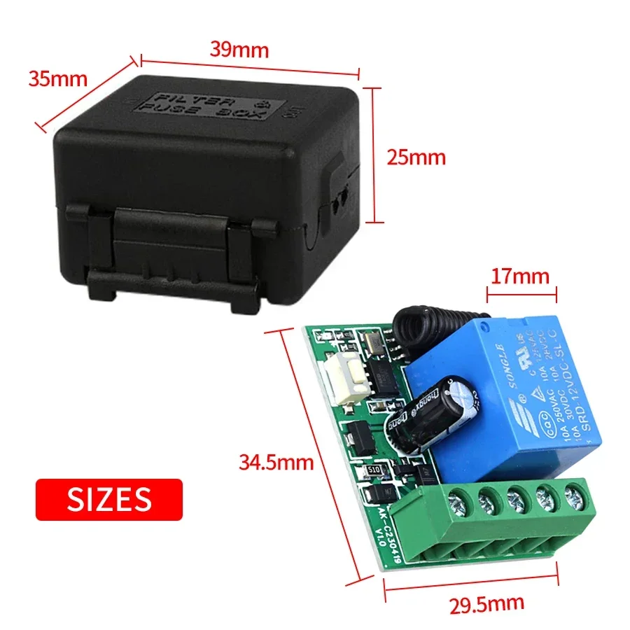 RF433MHz Wireless Switch Build - 433Mhz Receiver Module บทวิจารณ์และราคา