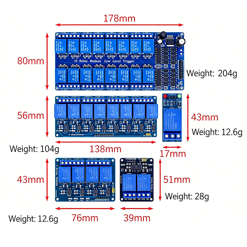 WAVGAT 5V/12V/24V 1/2/4/8/16 C - Home Automation Diy Projects บทวิจารณ์และราคา