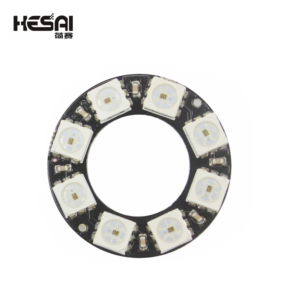 RGB LED Ring Light 8 Bits WS28 - Home Automation Diy Kit บทวิจารณ์และราคา