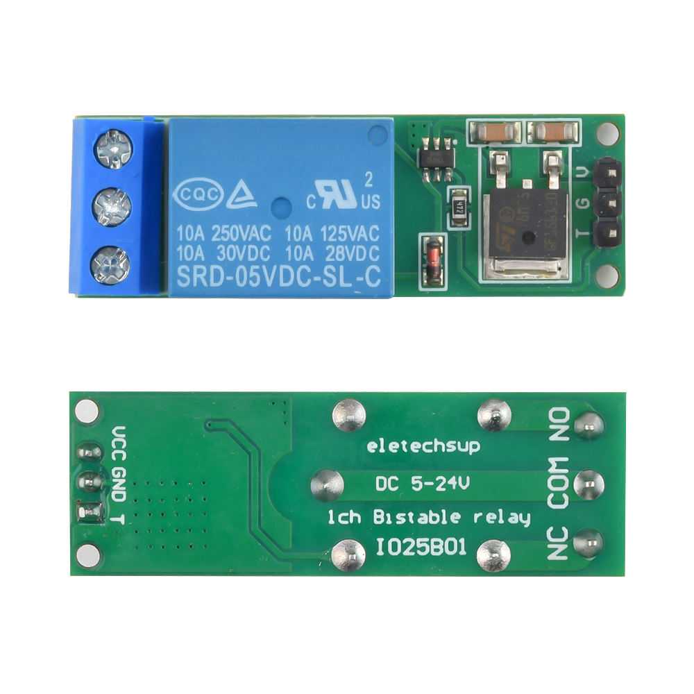 DC 6-24V Flip-Flop Latch Relay - Shelly Relay Module บทวิจารณ์และราคา