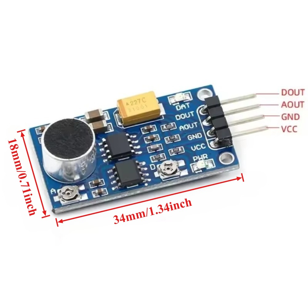 Sound Sensor Module LM386 Voic - Home Automation With Arduino บทวิจารณ์และราคา