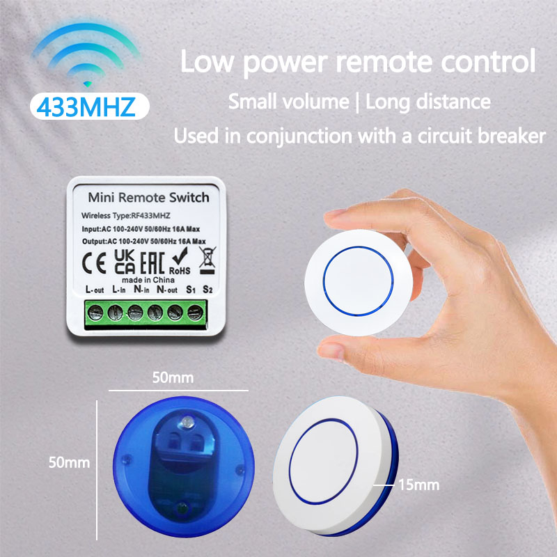 16A Relay Receiver Module 100- - 433Mhz Receiver Module บทวิจารณ์และราคา