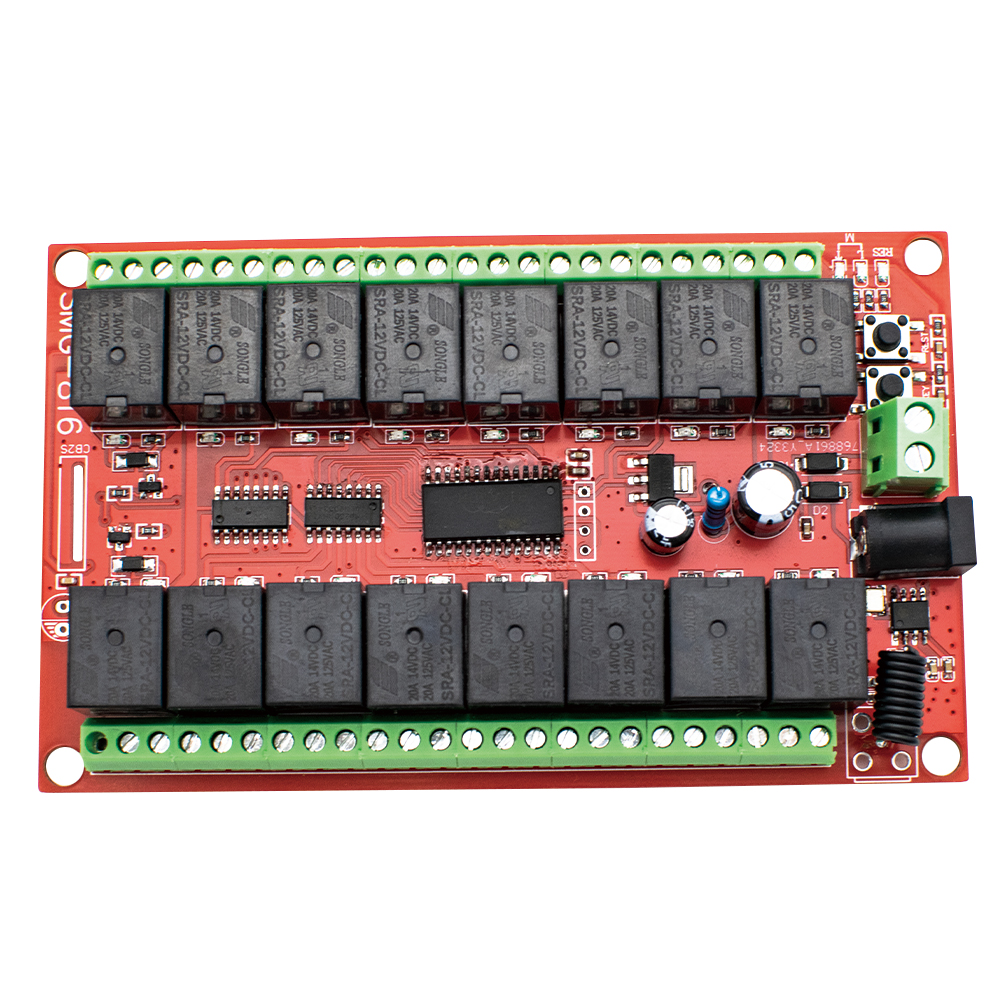 16CH 433MHz RF Wireless Remote - 433Mhz Receiver Module บทวิจารณ์และราคา