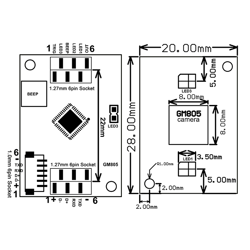 GM805 Series UART USB DC5V Bar - Home Automation Arduino บทวิจารณ์และราคา