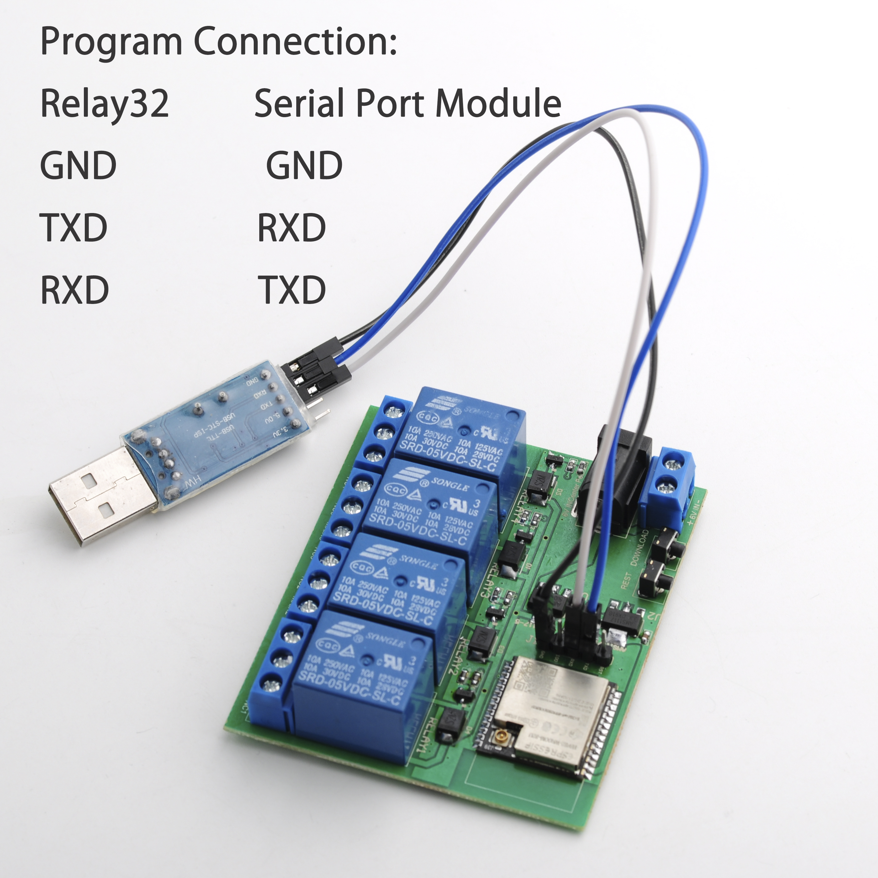 ESP32S 4CH Relay Module ESP32  - Home Automation Arduino บทวิจารณ์และราคา