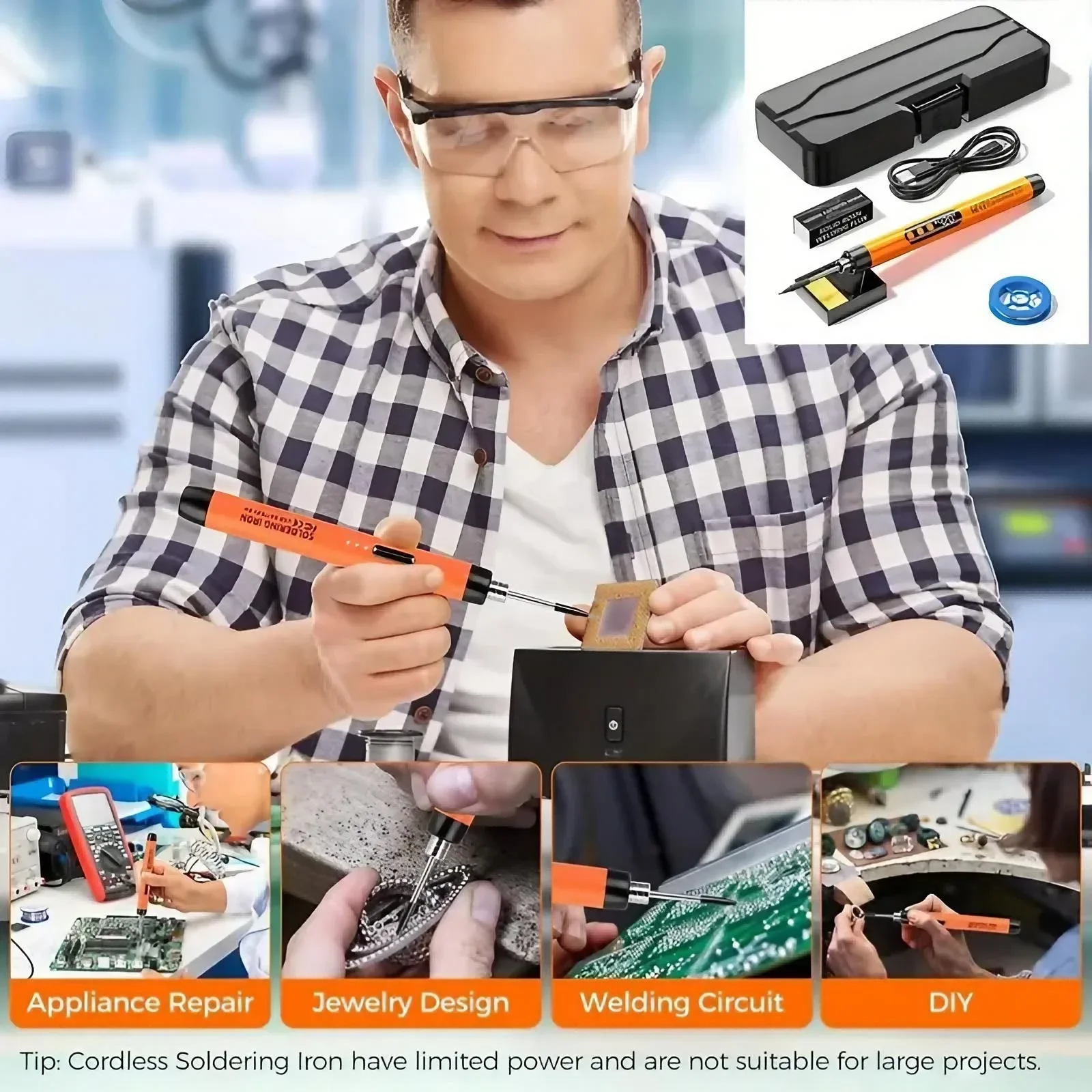 Portable Cordless Soldering Ir - Home Automation Diy Kit บทวิจารณ์และราคา