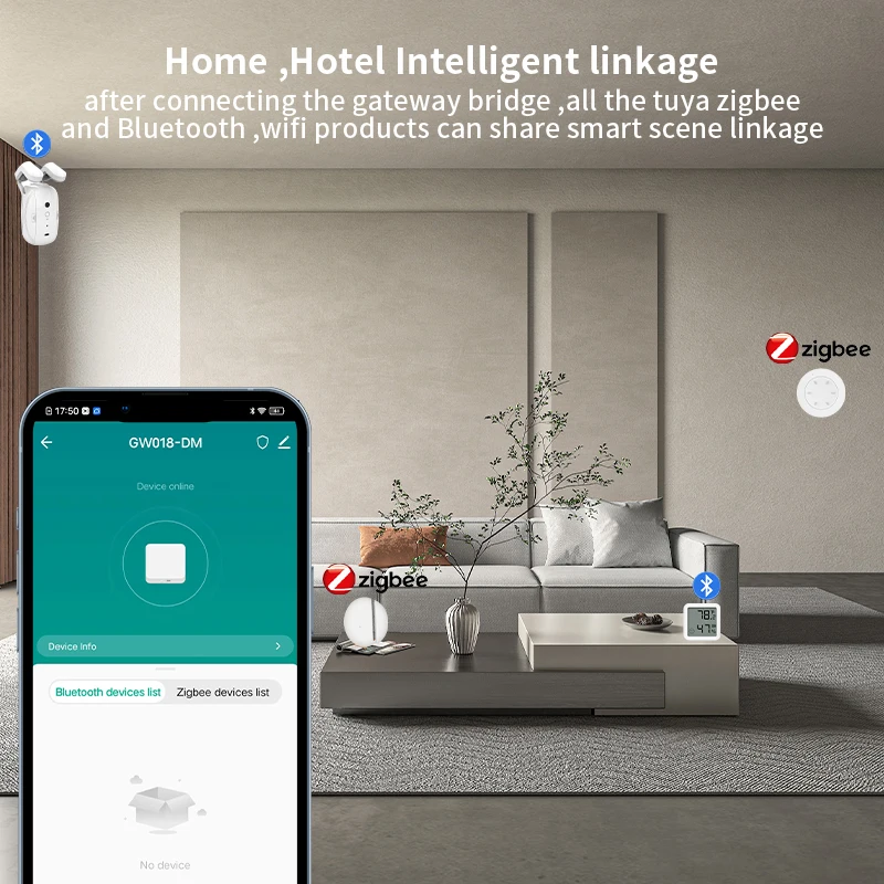 Work with Tuya Smart Zigbee+ B - Diy Home Automation Hub บทวิจารณ์และราคา