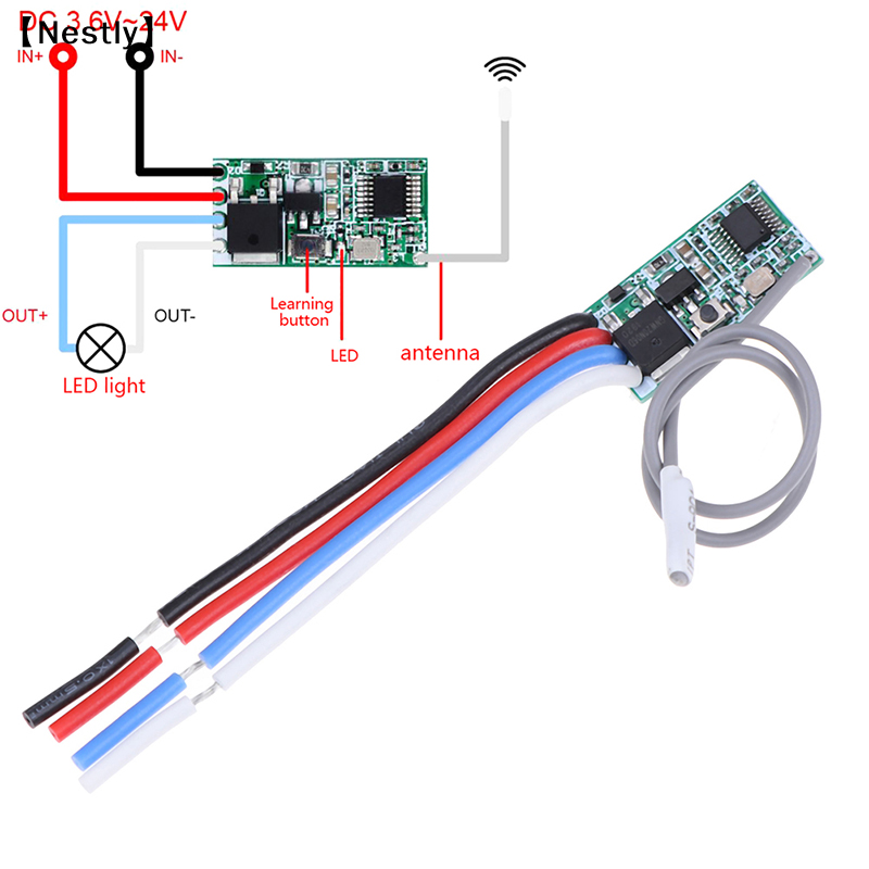 433Mhz 1CH RF Relay Receiver W - 433Mhz Receiver Module บทวิจารณ์และราคา