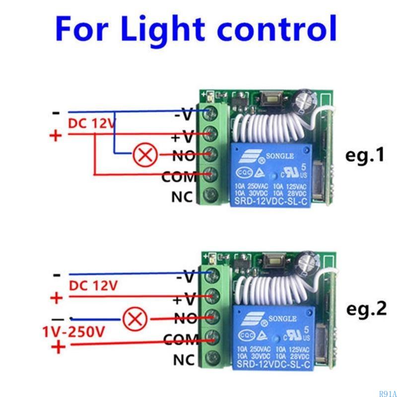 R91A Universal Wireless Remote - 433Mhz Receiver Module บทวิจารณ์และราคา