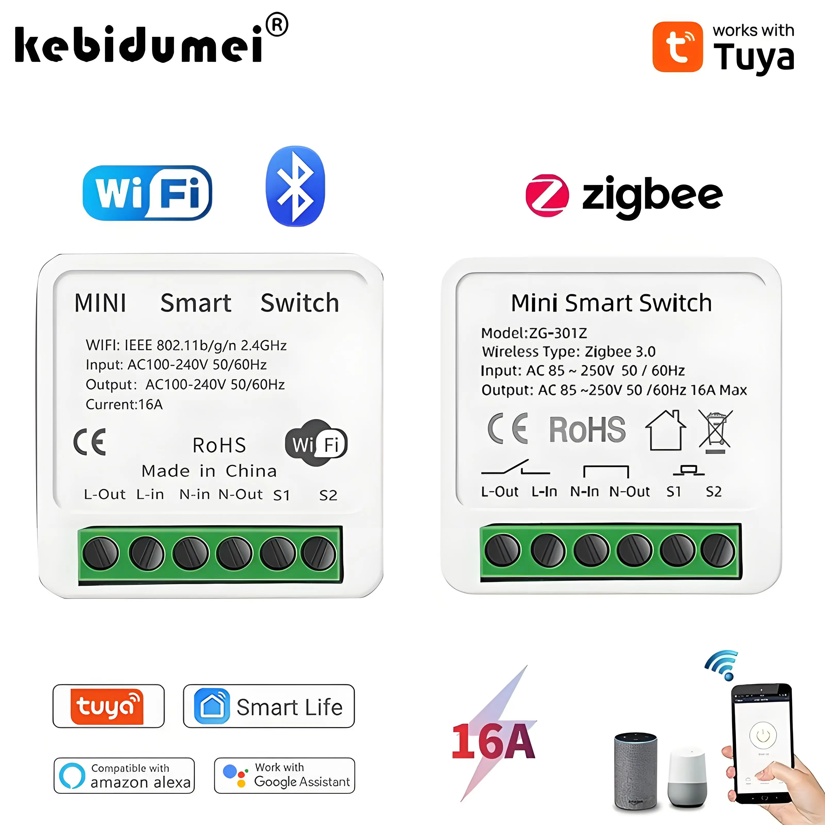 16A Tuya Zigbee 3.0 Mini Smart - Diy Home Automation Controller บทวิจารณ์และราคา