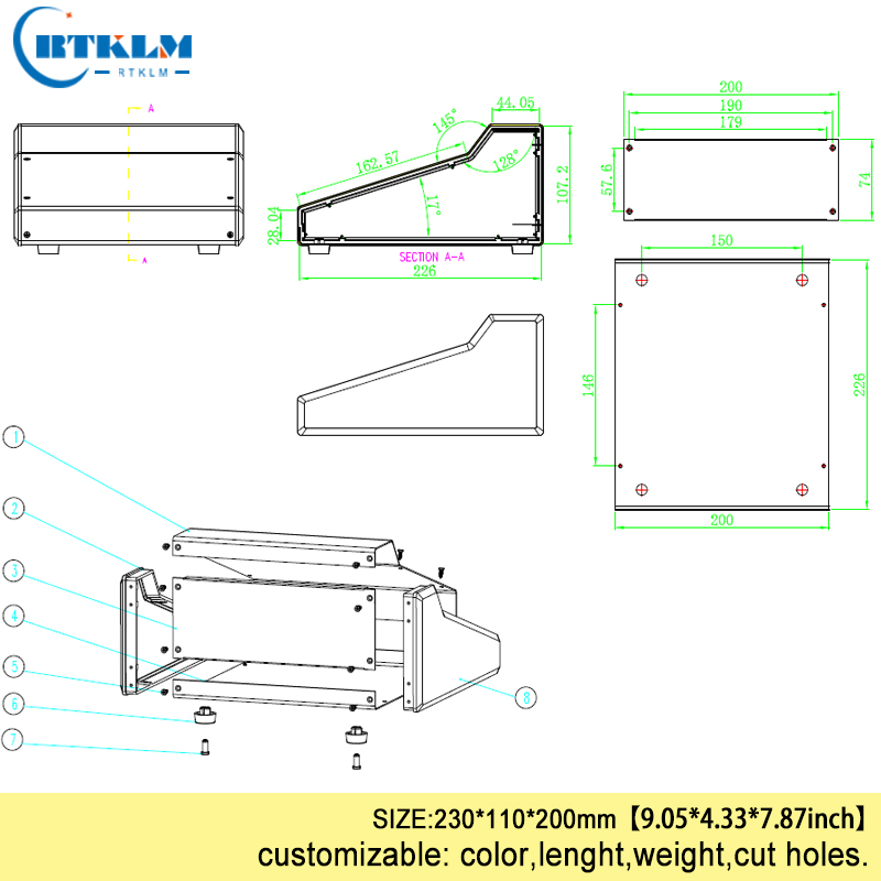 DIY Iron Electric Box 230x110x - Home Automation Diy Projects บทวิจารณ์และราคา