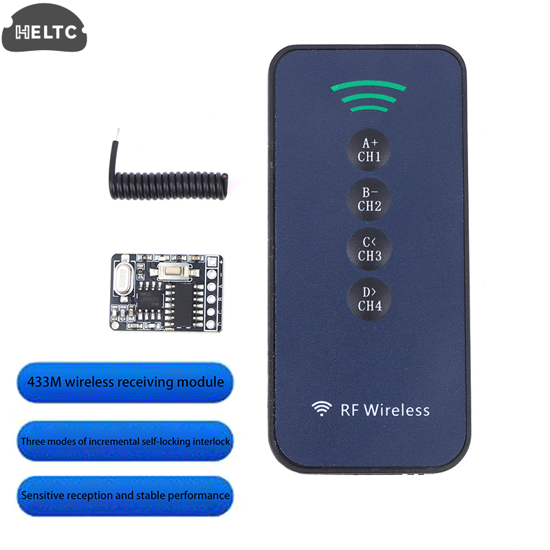 DC3-5V 433Mhz Wireless Remote  - 433Mhz Receiver Module บทวิจารณ์และราคา