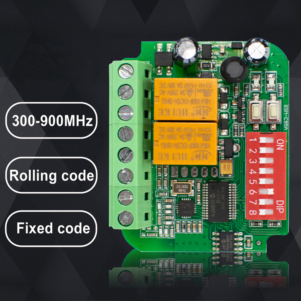 1-10pcs Universal Garage Recei - 433Mhz Receiver Module บทวิจารณ์และราคา