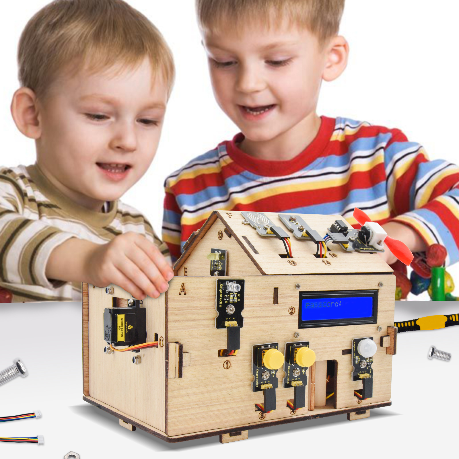 Keyestudio Smart Home Kit For  - Home Automation Diy Kit บทวิจารณ์และราคา