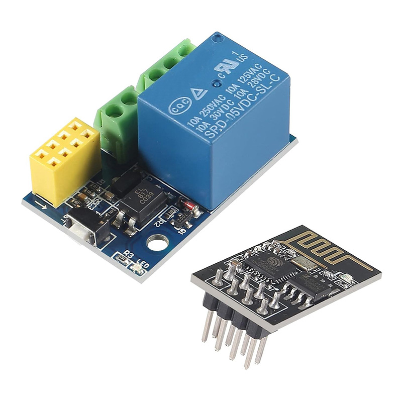 ESP8266 ESP-01 ESP-01S 5V WiFi - Home Automation With Arduino บทวิจารณ์และราคา