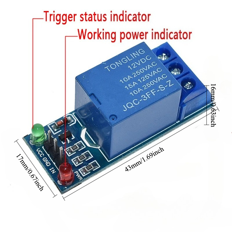 6pcs New 1 Channel Relay Modul - Home Automation With Arduino บทวิจารณ์และราคา