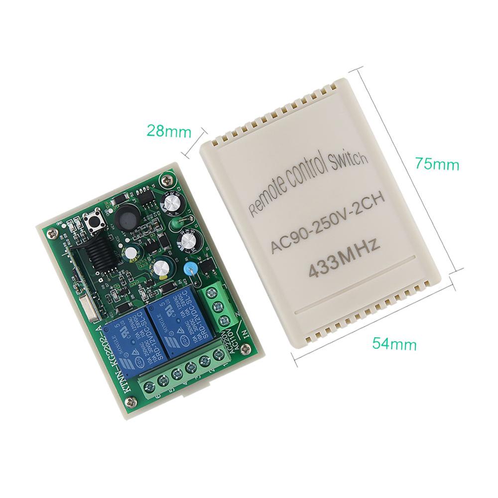 433Mhz Universal Wireless Remo - 433Mhz Receiver Module บทวิจารณ์และราคา