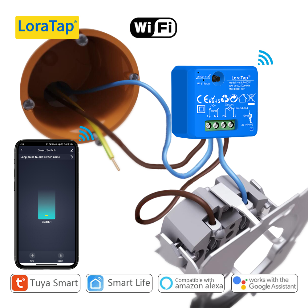 Tuya Smart Life WiFi Socket Ti - Diy Home Automation Controller บทวิจารณ์และราคา