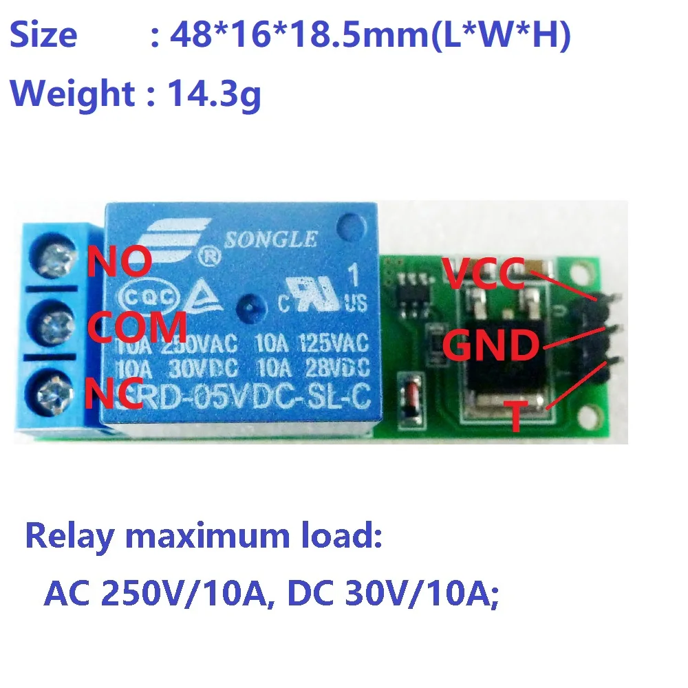 DC 6V 9V 12V 24V Flip-Flop Lat - Shelly Relay Module บทวิจารณ์และราคา