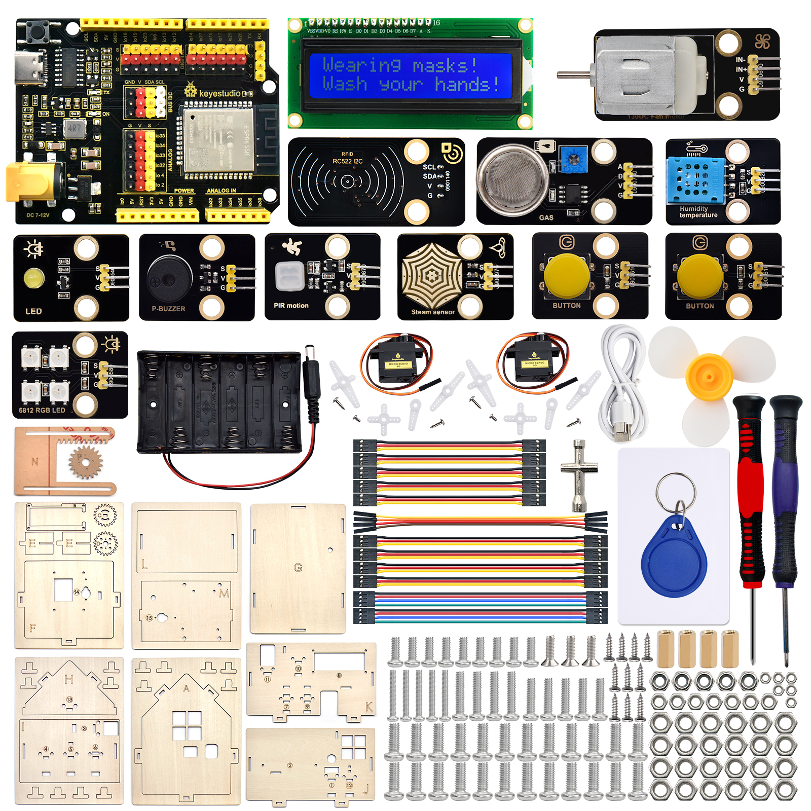  Keyestudio Complete IOT Smart - Home Automation Diy Kit บทวิจารณ์และราคา