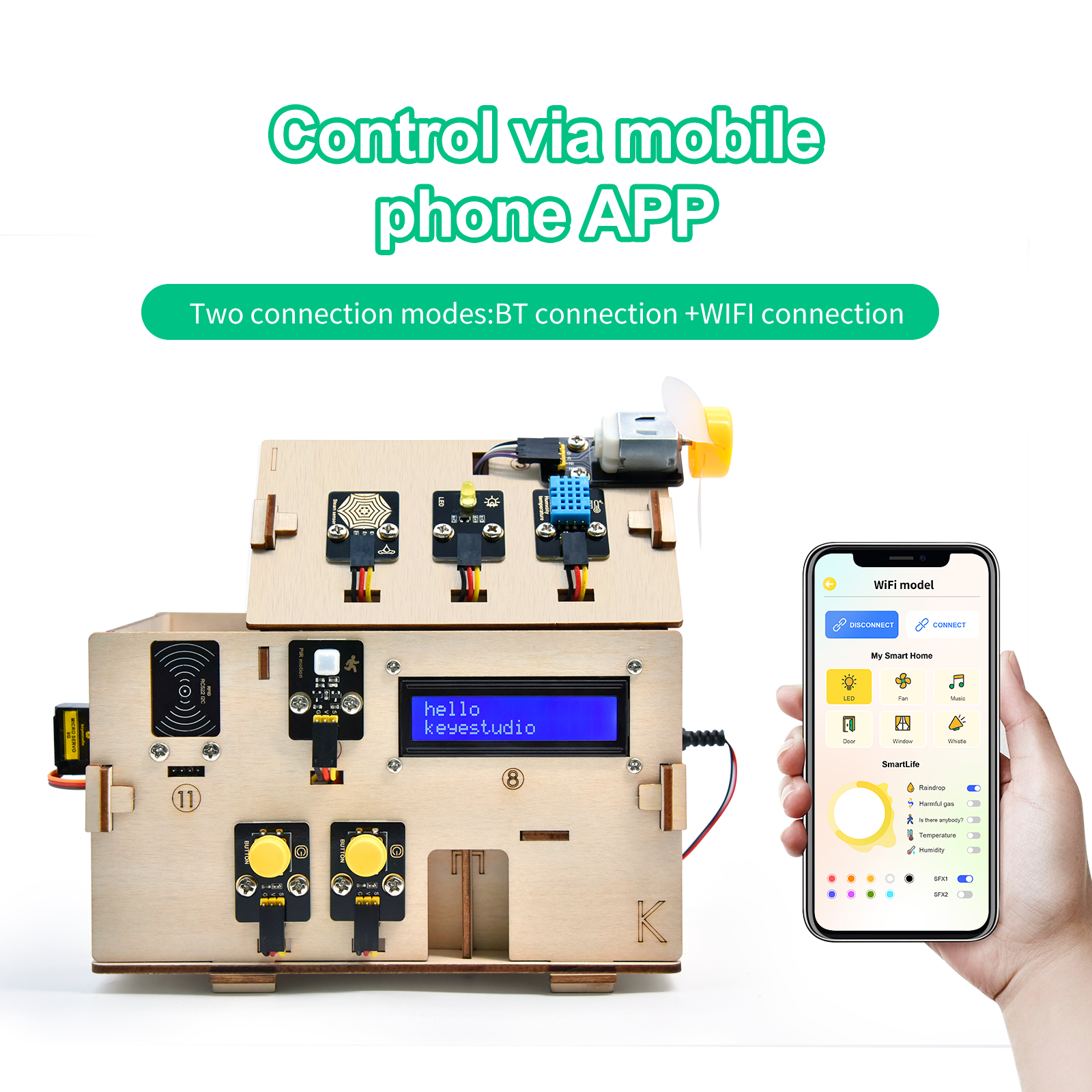  Keyestudio Complete IOT Smart - Home Automation Diy Kit บทวิจารณ์และราคา
