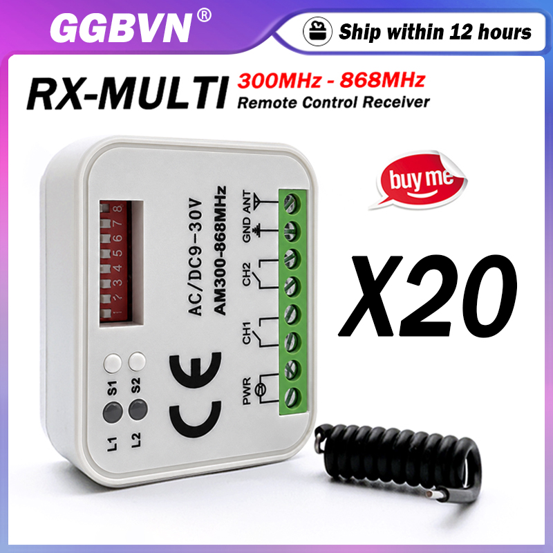 1-20pcs New Universal RX MULTI - 433Mhz Receiver Module บทวิจารณ์และราคา